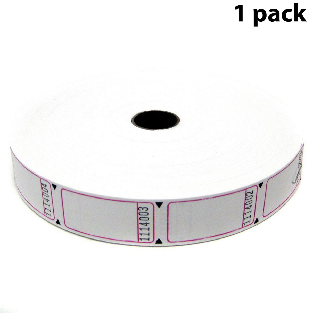 Single Roll Coupon Tickets Multi-colors