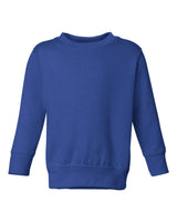 RADYAN® Toddler Fleece Crew Neck Long Sleeve Sweatshirt - 3317