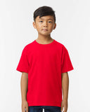 Gildan Softstyle Youth Midweight Crewneck Short Sleeve T-Shirt | Soft Ring-Spun Cotton Kids Tee