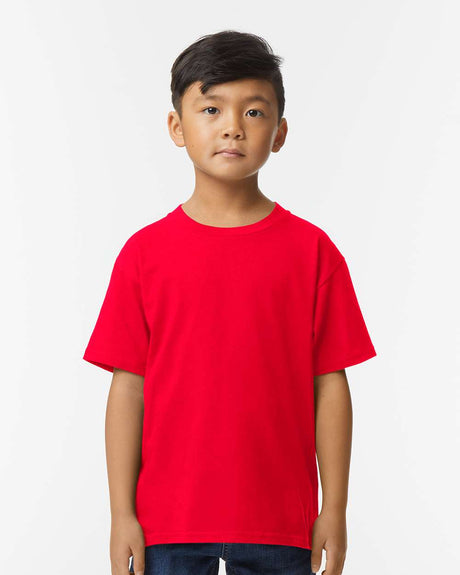 Gildan® Softstyle Youth Midweight Crewneck Short Sleeve T-Shirt