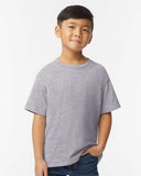 Gildan Softstyle Youth Midweight Crewneck Short Sleeve T-Shirt | Soft Ring-Spun Cotton Kids Tee