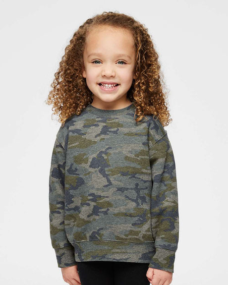 RADYAN® Toddler Fleece Crewneck Long Sleeve Sweatshirt - 3317