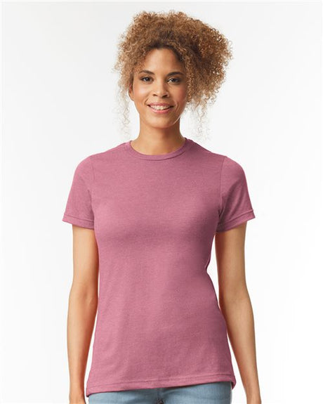 Gildan Women Softstyle CVC Crewneck Tee – Short Sleeve