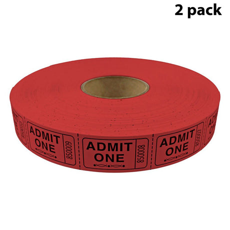 Admission Tickets Roll Multi-colors | Special Offers Your Shopping Experience | 1 Pack 2000 Tickets in a Roll