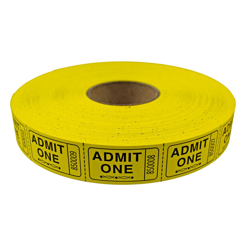 Admission Tickets Roll Multi-colors | Special Offers Your Shopping Experience | 1 Pack 2000 Tickets in a Roll