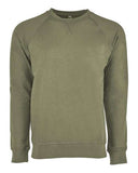 Next Level® Laguna Raglan Crewneck Long Sleeve Sweatshirt