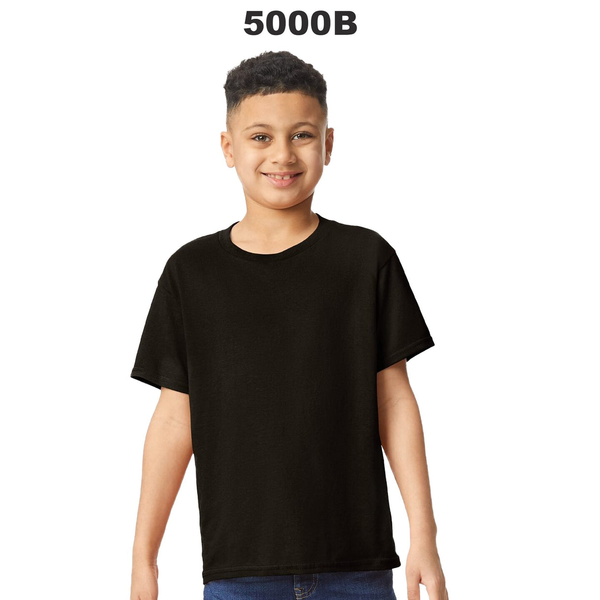 12 Pack Gildan® Heavy Cotton Youth Crew Neck Short Sleeve T-Shirt