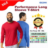 Gildan® Performance Crewneck Long Sleeve T-Shirt