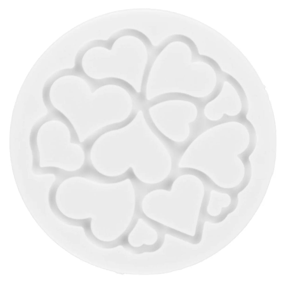 Silikomart Mini Love Decorative Silicone Mold, 0.4 oz. - Pack of 6