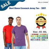 BELLA+CANVAS® Short Sleeve Crewneck Jersey Tee