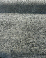 Soft Tweed Mont Clair Chenille Upholstery Fabric - Gray Battleship, 56" Width (By The Yard)