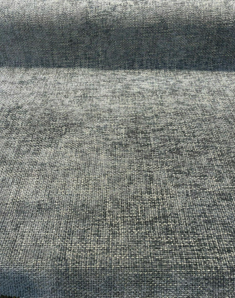 Soft Tweed Mont Clair Chenille Upholstery Fabric - Gray Battleship, 56" Width (By The Yard)