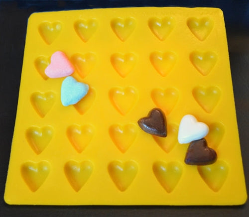 Heart Flexible Silicone Chocolate Mold - CM118