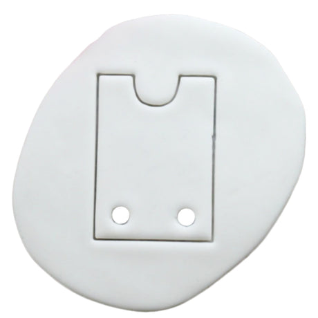 Lil Miss Cakes Plastic Tzitzit Cutter, 3.1" x 2.25"