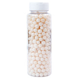 Ivory Pink Sugar Pearls Decoration Balls, 8mm - 8 oz.