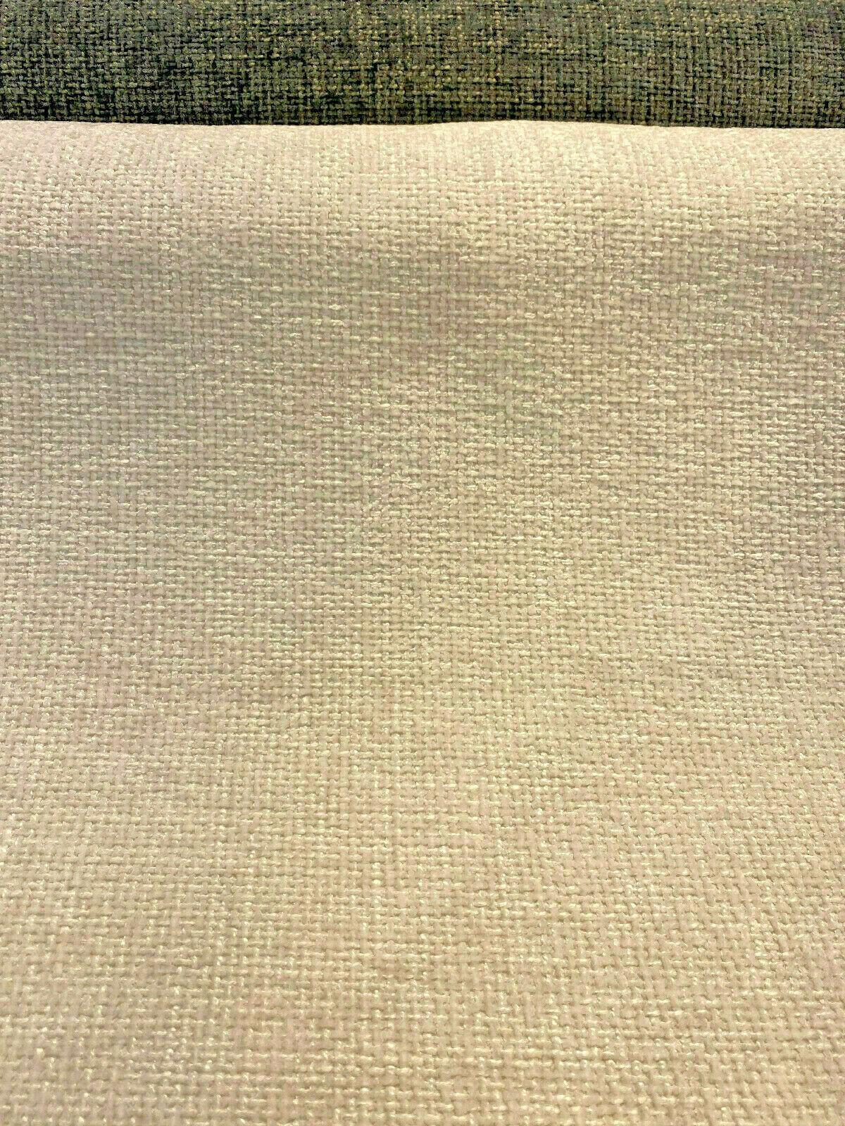 Soft Tweed Mont Clair Chenille Upholstery Fabric - White Cloud, 56" Width (1 Yard)