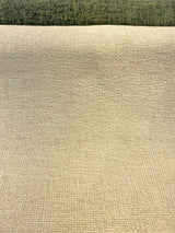 Soft Tweed Mont Clair Chenille Upholstery Fabric - White Cloud, 56" Width (1 Yard)