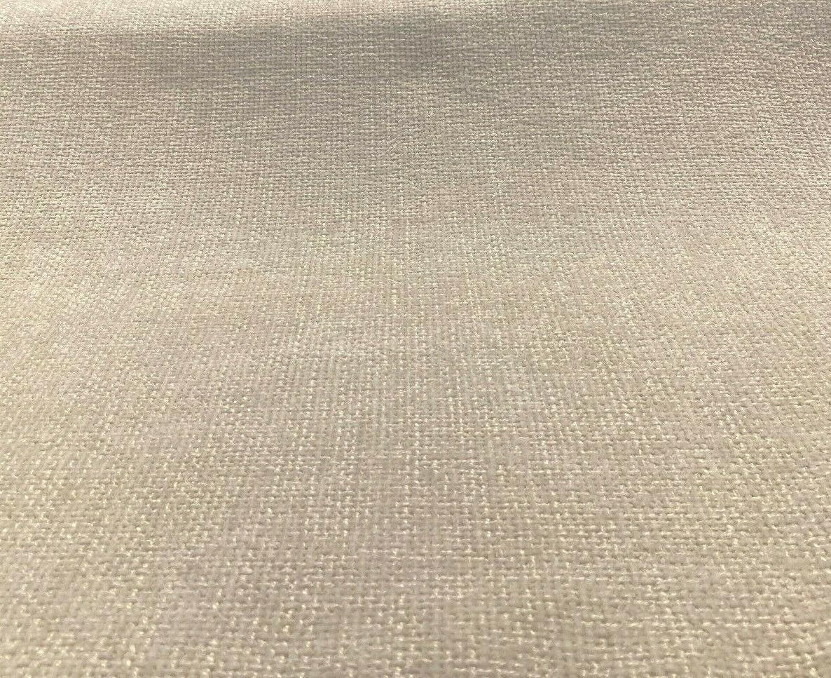 Soft Tweed Mont Clair Chenille Upholstery Fabric - White Cloud, 56" Width (1 Yard)