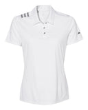Adidas® Women's 3-Stripes Shoulder Polo