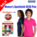 JERZEES® Women's Spotshield Polo Tee
