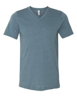 BELLA + CANVAS® Heather CVC Short Sleeve V-Neck Tee