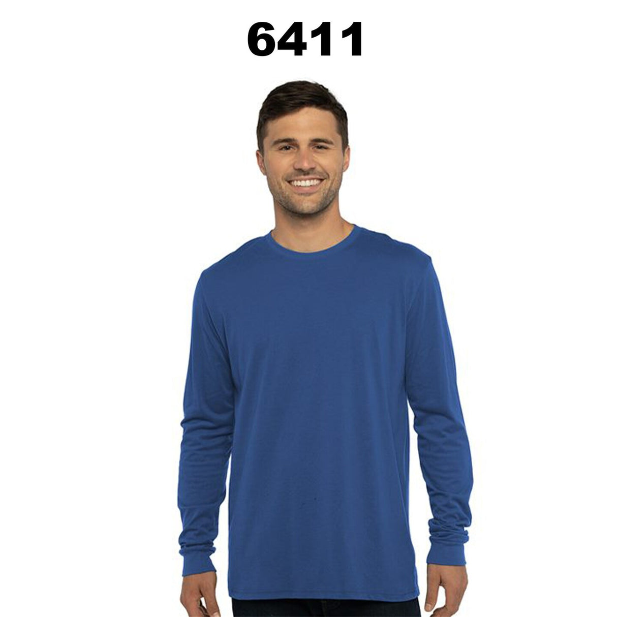 Next Level® Sueded Long Sleeve Crewneck T-Shirt