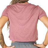 BELLA + CANVAS® Women’s Crewneck Short Sleeve Flowy Crop Tee