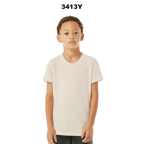 BELLA + CANVAS® Youth Triblend Crew Neck Short Sleeve Tee - 3413Y