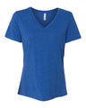 BELLA + CANVAS® Women's Relaxed Triblend Short Sleeve V-Neck Tee