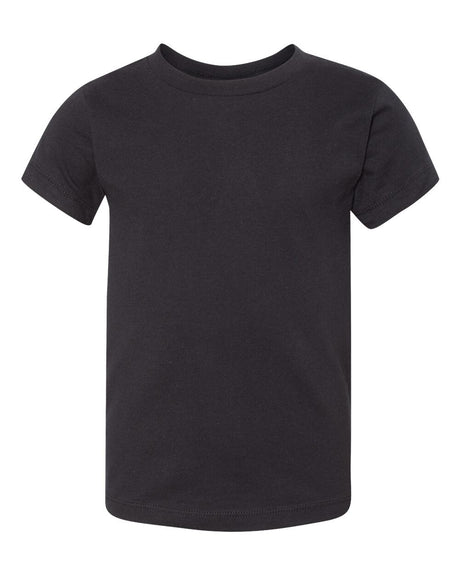 BELLA + CANVAS® Toddler Jersey Crew Neck Shot Sleeve T-Shirt
