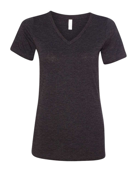 BELLA + CANVAS® Women's Relaxed Triblend Short Sleeve V-Neck Tee
