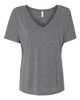 BELLA + CANVAS® Women’s Slouchy Short Sleeve V-Neck Tee