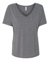 BELLA + CANVAS® Women’s Slouchy Short Sleeve V-Neck Tee