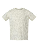 RADYAN® Toddler Short Sleeve Crewneck Fine Jersey Tee