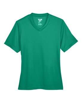 Team 365® Ladies Zone Performance V-Neck Short Sleeve T-Shirt