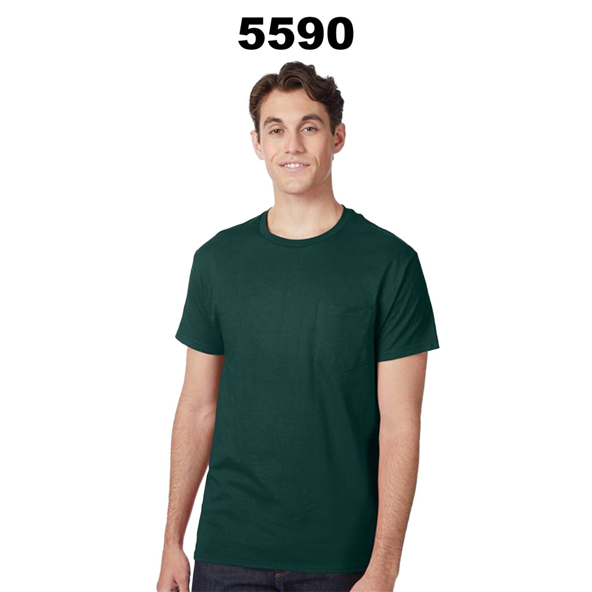 Hanes® Authentic Pocket T-Shirt