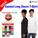 Next Level® Sueded Long Sleeve Crewneck T-Shirt