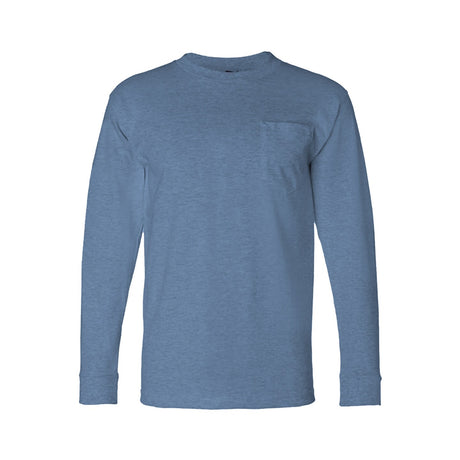 Bayside® USA-Made Long Sleeve Pocket T-Shirt