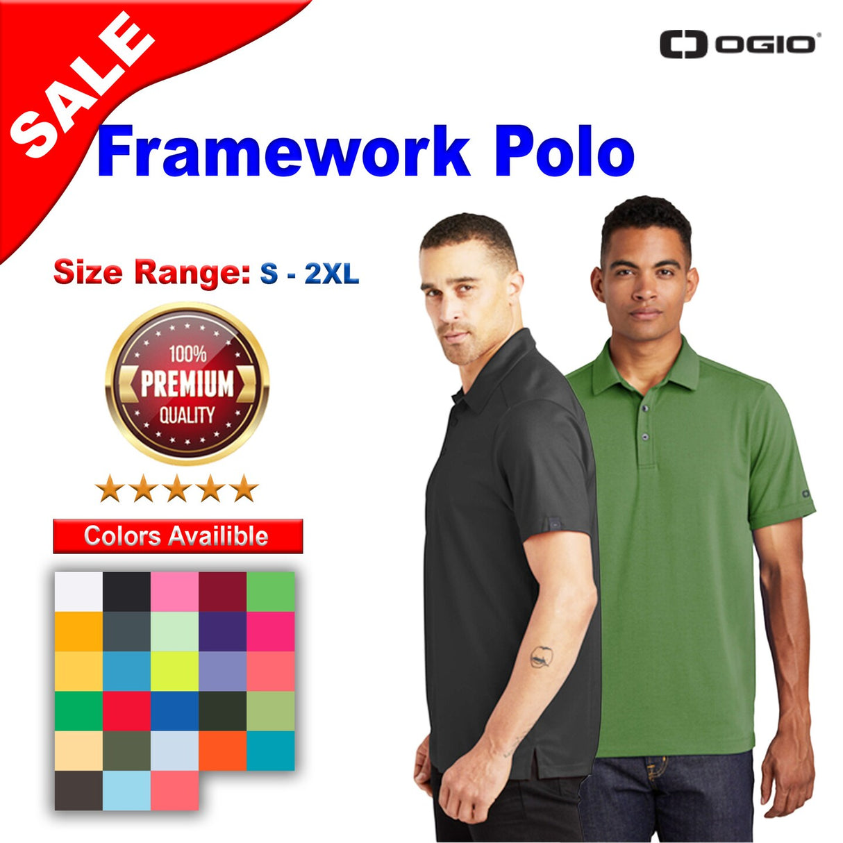 OGIO® Framework Polo