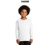 Gildan® Youth Heavy Cotton Long Sleeve Crew-Neck T-Shirt