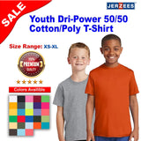 JERZEES® Youth Dri-Power Short Sleeve Crewneck T-Shirt