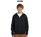 JERZEES® NuBlend Youth Full Zip Hooded Sweatshirt