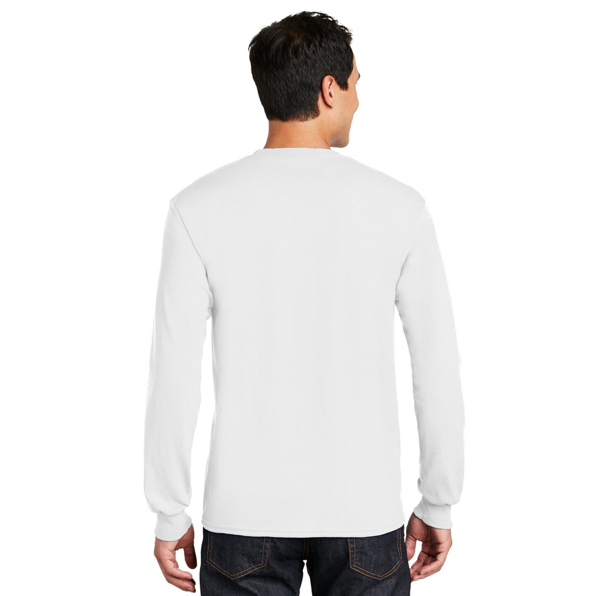 Gildan® DryBlend Crewneck Long Sleeve T-Shirt