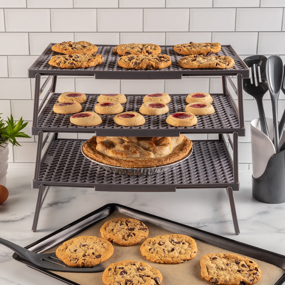 Gourmac Red CoolWave Cooling Rack, 15.1" x 10" x 4.25"