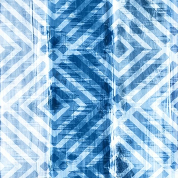 Printed Spandex Ethnic Dye Stripe Fabric