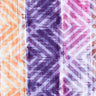 Printed Spandex Ethnic Dye Stripe Fabric