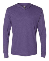 Next Level Unisex Triblend Hooded Long Sleeve Pullover T-Shirt