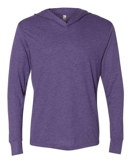 Next Level Unisex Triblend Hooded Long Sleeve Pullover T-Shirt