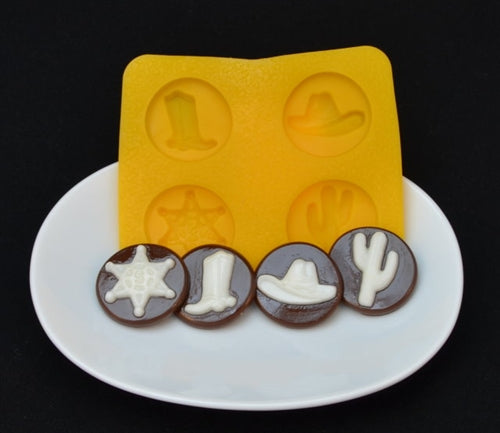 Country Western Flexible Mold - CM154