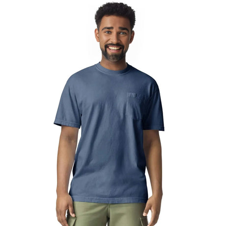Comfort Colors® Garment-Dyed Heavyweight Pocket Crewneck Short Sleeve T-Shirt